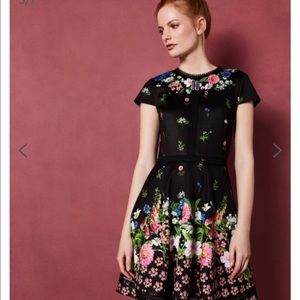 Ted Baker floral skater dress